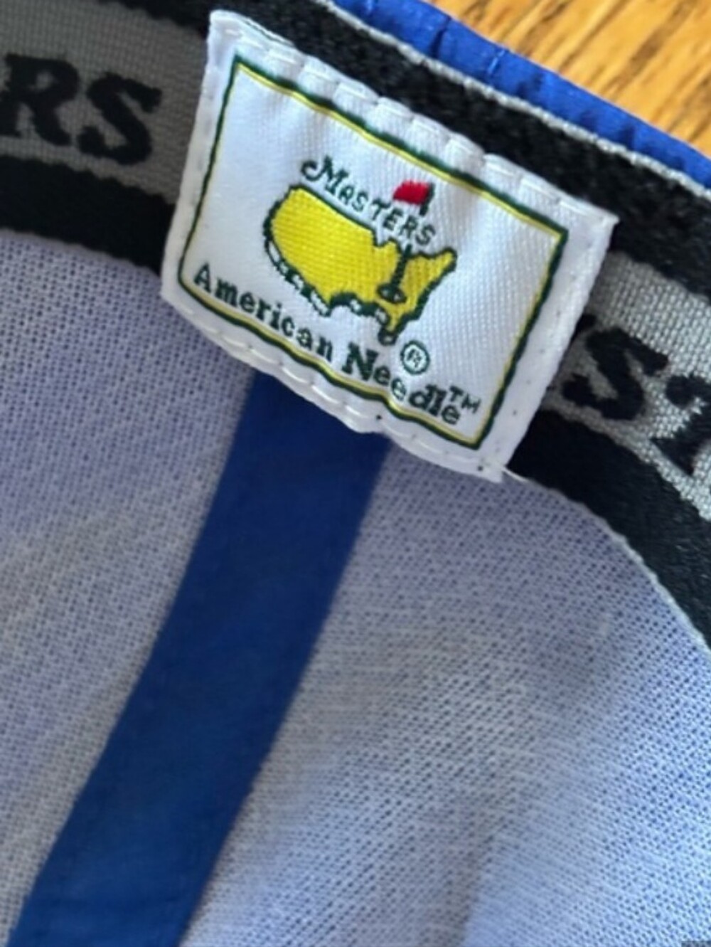 Masters Kids Royal Blue Hat with White Embroidered Logo - Picture 4 of 5